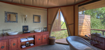 Olare Mara Kempinski: Badezimmer Gästezelt