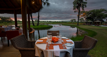 Onguma Bush Camp: Zentralbereich