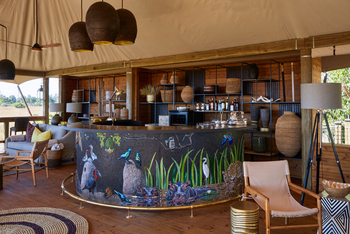 Tuludi Camp: Wunderbares Mosaik an der Bar