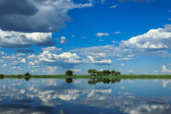 Zambezi Mubala Lodge: Reflektionen