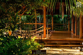 Zuri Zanzibar: Yoga Zelt