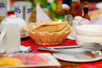 Adere Safari Lodge: Küche