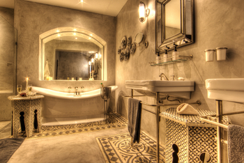 Chobe Game Lodge: Standardzimmer - Gästebad