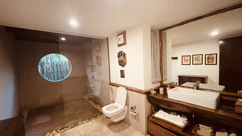 Forsyth Lodge Forsyth Lodge: Gästebad