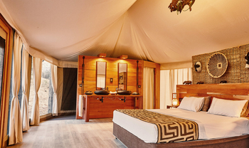 Konkamoya Lodge: Gästezelt