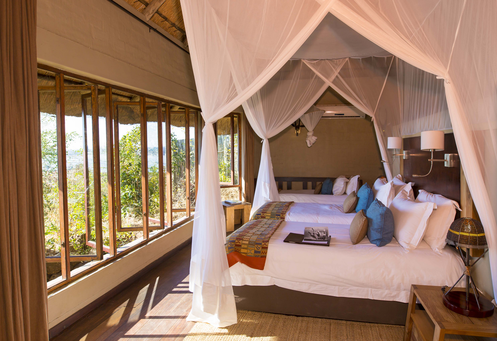 Ngoma Safari Lodge Ngoma Safari Lodge: Suite mit Beistellbett