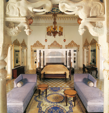 Taj Lake Palace: Chandraprakash Suite