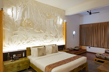 Tathastu Resort Satpura: Leopardenrelief
