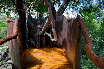 Tubu Tree Camp: Freiluftdusche