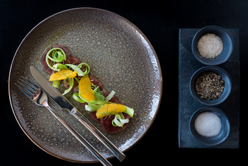 andBeyond Sossusvlei Desert Lodge: Vorspeise