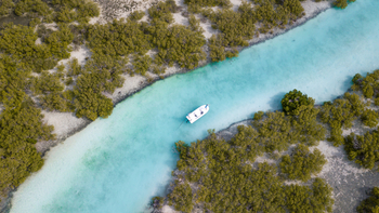 Astove Coral House: Luftbild