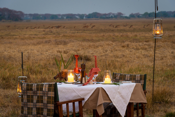 Busanga Bush Camp: Private Dining