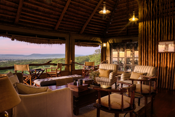 Elewana Serengeti Pioneer Camp: Lounge