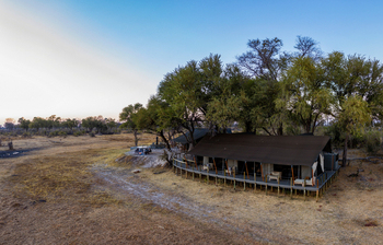 Gomoti Private Camp Gomoti Private Camp: Luftbild