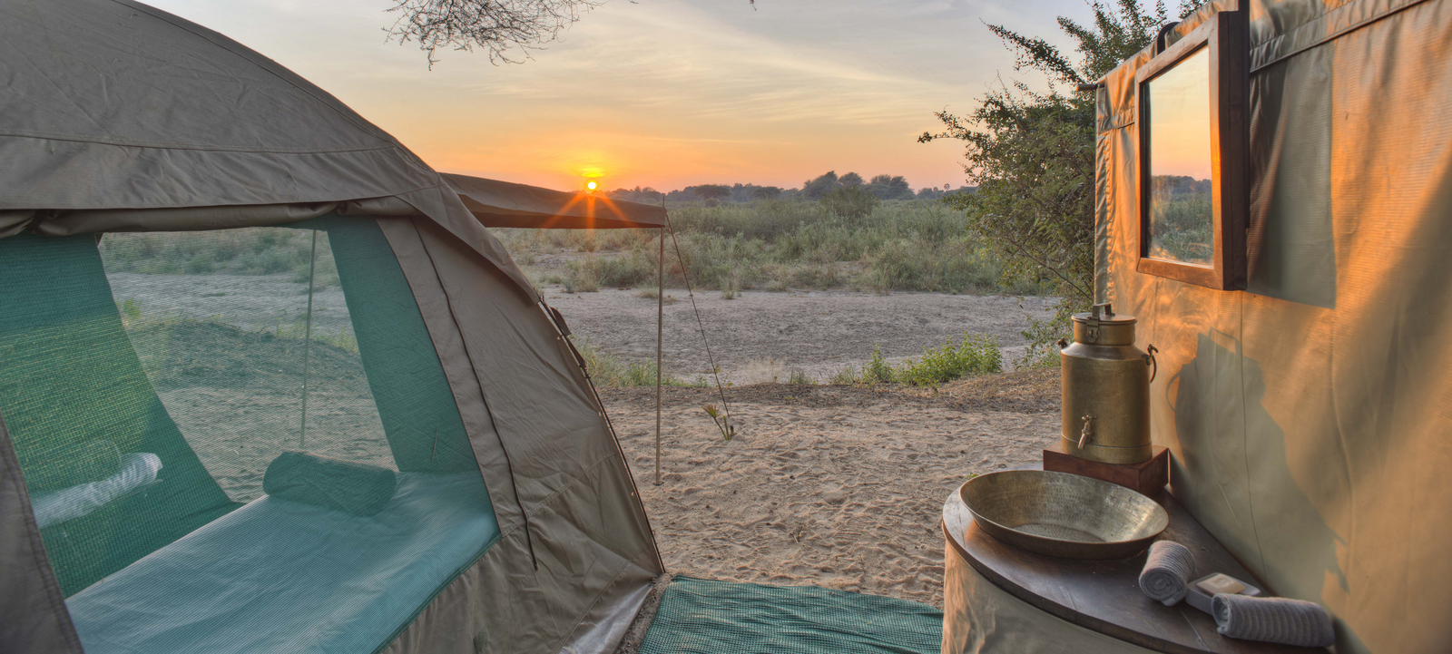 Kichaka Kidogo Fly Camp Kichaka Kidogo Fly Camp: Domzelte