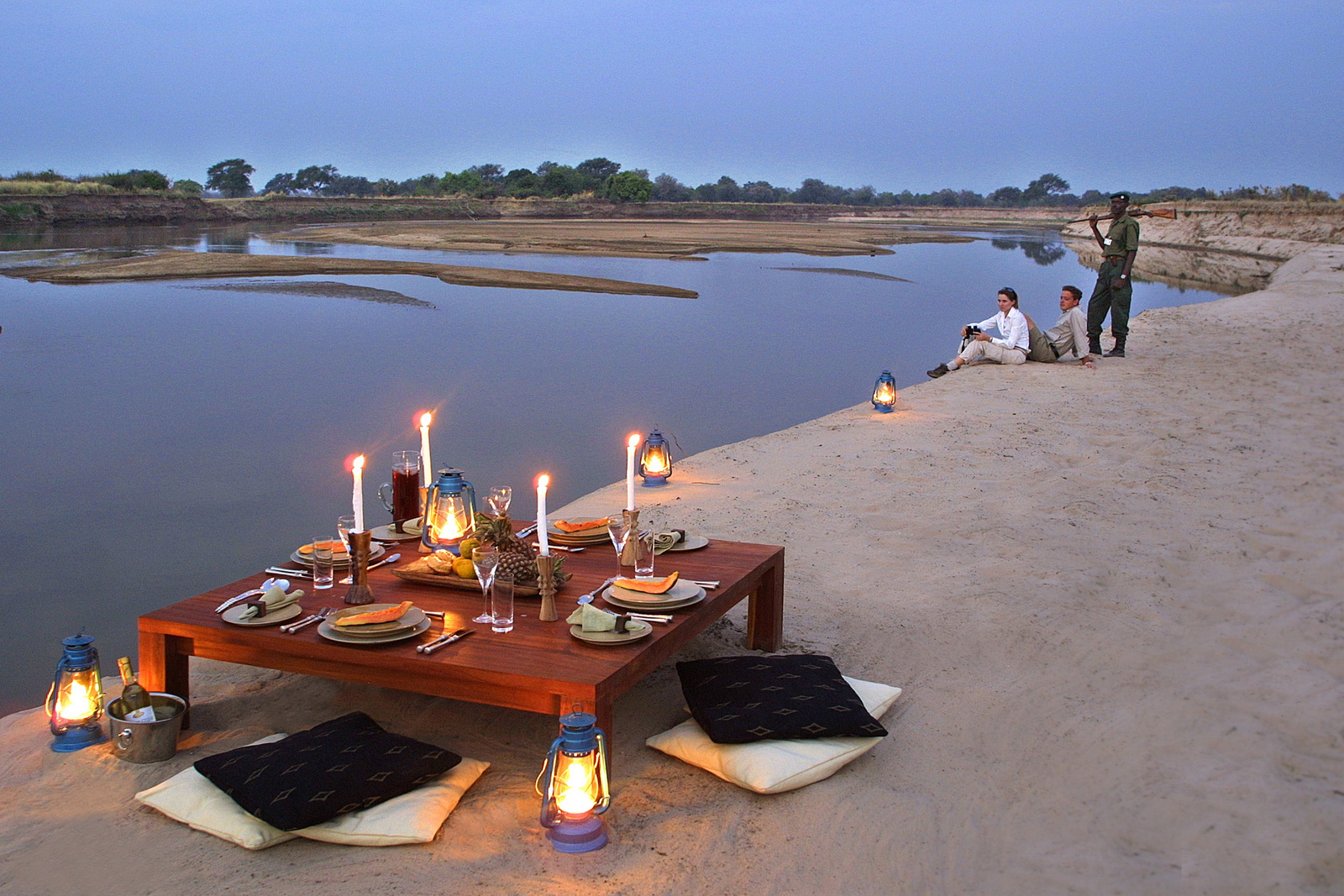 Luangwa River Camp Luangwa River Camp: Am Ufer