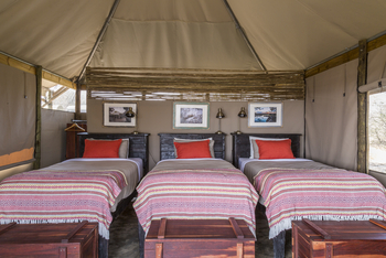 Meno A Kwena Camp Meno A Kwena Camp: Kinderzimmer mit Einzelbetten