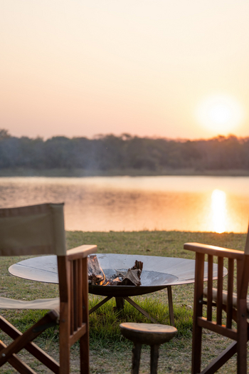 Nanzhila Lake Camp Nanzhila Lake Camp: Feuerschale