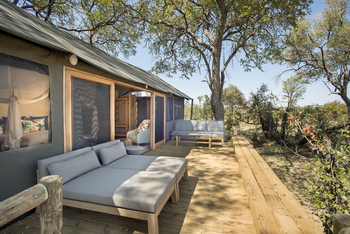 Sable Alley Camp: Honeymoon-Zelt von Außen