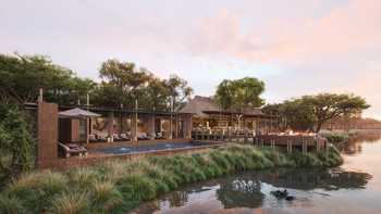 Sediba Sa Rona: Visualisierung - Blick vom Fluss