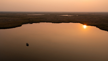 Sitatunga Private Island Camp: Landschaft