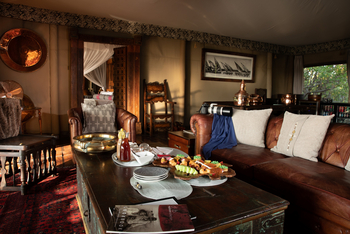 The Dhow Suite at Zarafa: Kueche