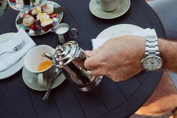 The Palm River Hotel: Kaffee