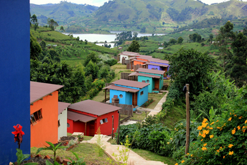 Chameleon Hill Forest Lodge: Kette von Cottages