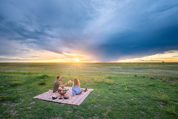King Lewanika Lodge: Picknick in der Natur
