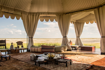 San Camp San Camp: Teezelt mit Ausblick