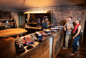 Tembo Plains Camp: Küche