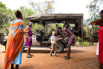 Basecamp Masai Mara: Gäste willkommen heißen