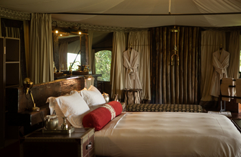Jahazi Suite at Mara Plains: Doppelbett