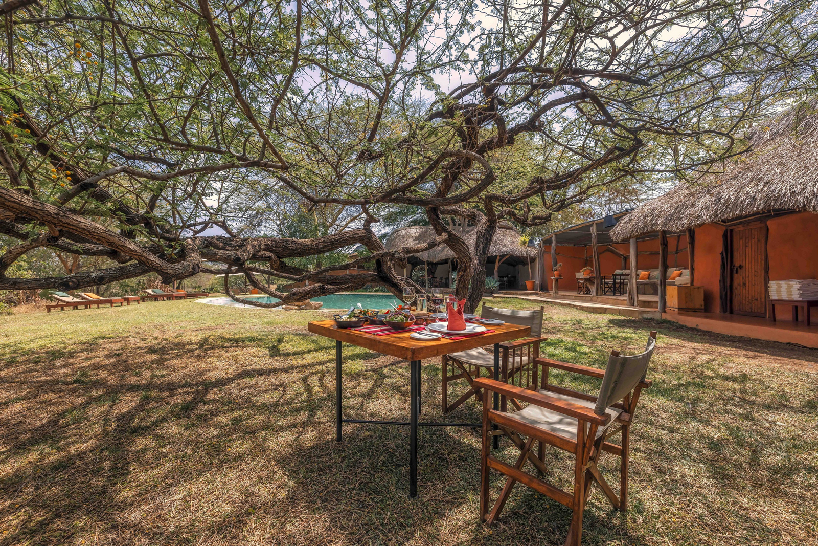 Lewa Safari Camp Lewa Safari Camp: Lunch im Freien