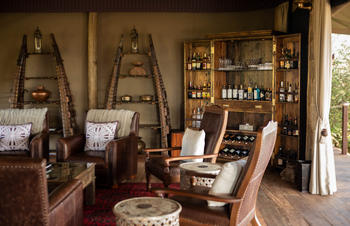 Mara Nyika Camp: Lounge und Bar