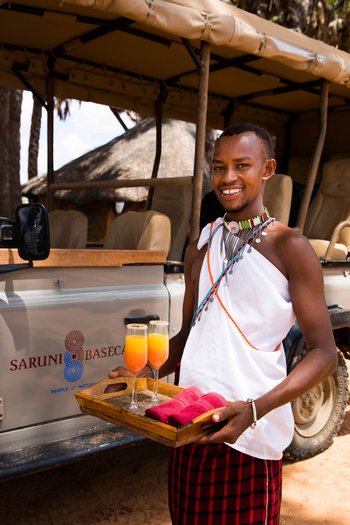 Saruni Rhino Camp: Neue Gäste willkommen heißen