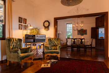 Shebas Secret Garden: Interior der Lodge