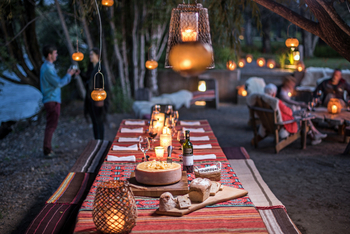 andBeyond Vira Vira Lodge: Outdoor Dinner