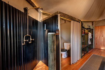 Khwai Lediba Camp: Gästebad