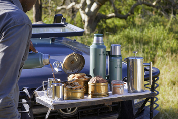 Legendary Mwiba Lodge: Kaffeepause