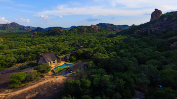 Matobo Hills Lodge Matobo Hills Lodge: Lage in einer Felsenlandschaft