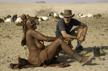 Serra Cafema Serra Cafema: Himba Frau