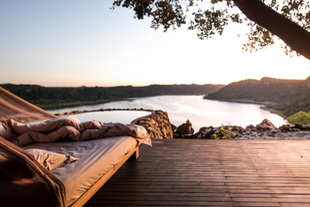 Singita Pamushana Lodge: Wellness-Deck