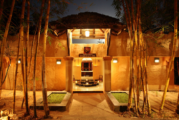 Tuli Tiger Corridor: Eingang zum Spa