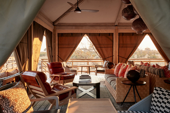 Belmond Savute Elephant Lodge Belmond Savute Elephant Lodge: Sitzgruppe