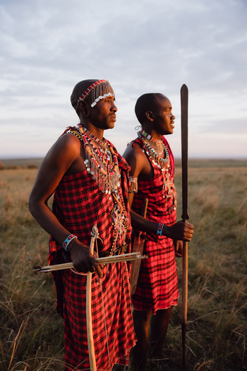 Elewana Elephant Pepper Camp Elewana Elephant Pepper Camp: Massai-Männer