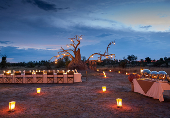 Gomoti Plains Camp: Zentrale Einrichtungen