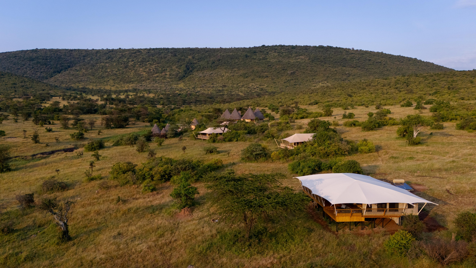 Mara Bushtops Mara Bushtops: Family Suite - Luftbild