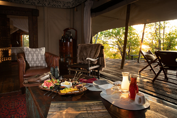 The Dhow Suite at Zarafa: Kueche