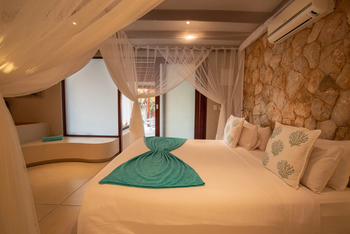Bahia Mar Boutique Hotel: Presidential Suite - Bett mit AC